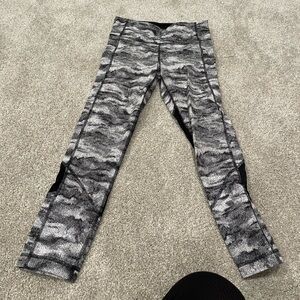 Gray Camouflage lululemon Leggings